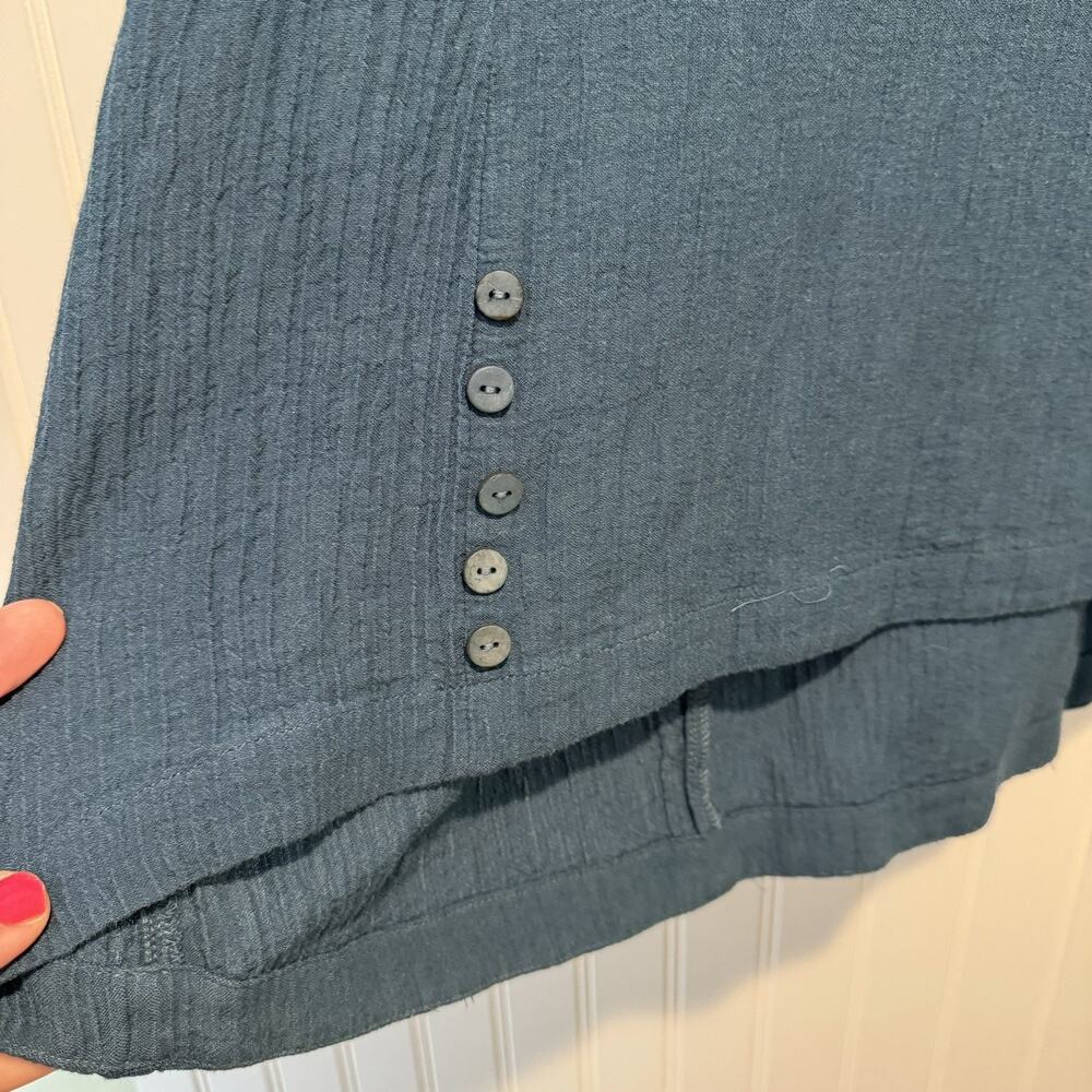 Soft Surroundings Blue Tunic Top Plus Size 3X - Picture 2 of 5